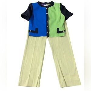 Vintage Warren Petite Saks Fifth Avenue 2 piece Lined Suit Size M